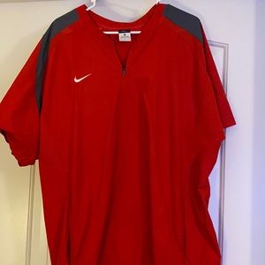 Nike short sleeve quarter zip